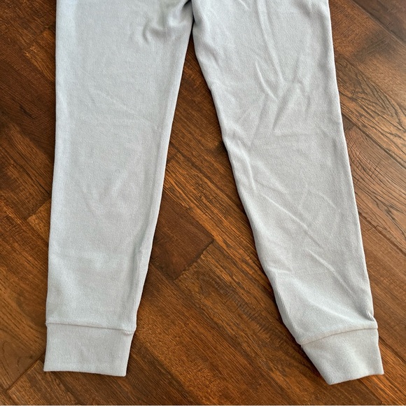 Marc New York Ladies Ribbed Joggers Sweatpants Elastic Waist Size S Water Blue - Picture 7 of 15